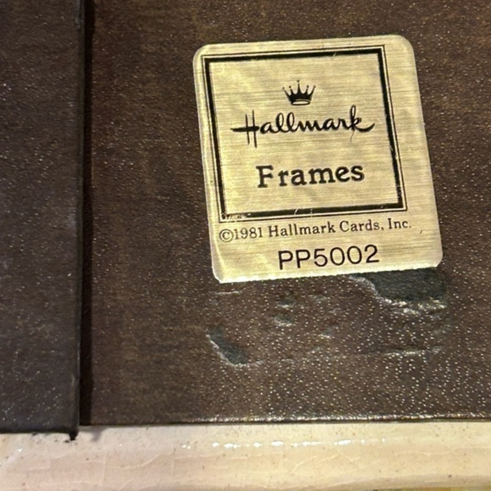 Vintage Hallmark cracked porcelain picture frames - Picture 4 of 6